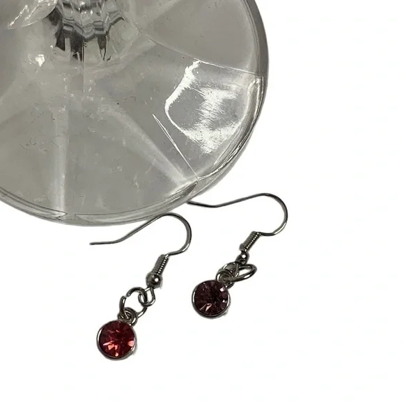 Pink Diamond earrings - Picture 4 of 5